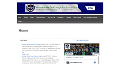 Desktop Screenshot of murroebohergaa.ie